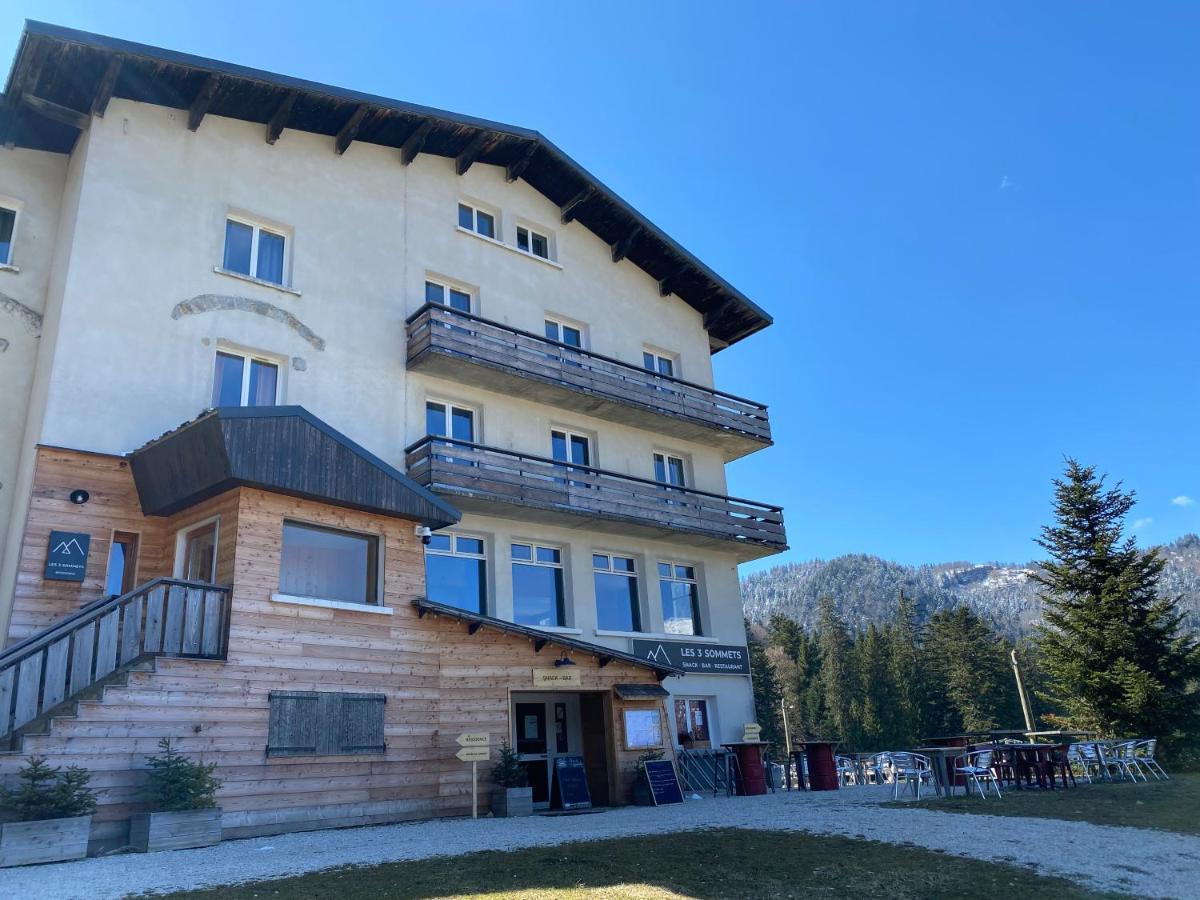 Residence Les 3 Sommets Sarcenas Eksteriør bilde